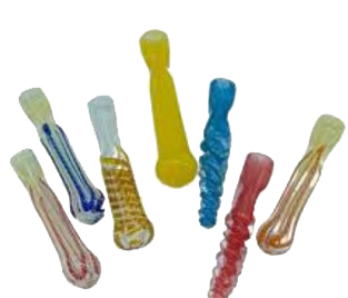 3.5" Glass One Hitters